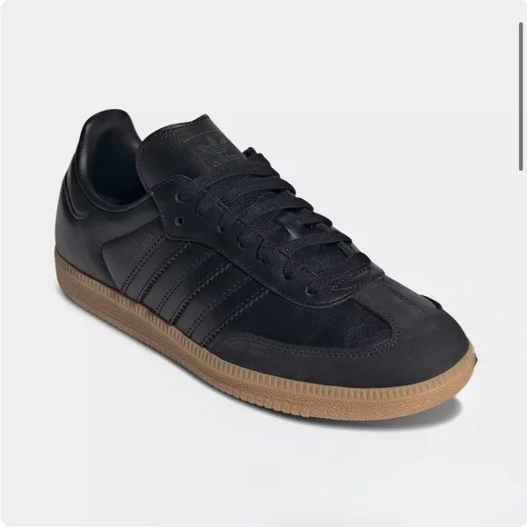 NWT Adidas Samba OG Men’s 9.5 Core Blk/Core Blk/Carbon JS2762